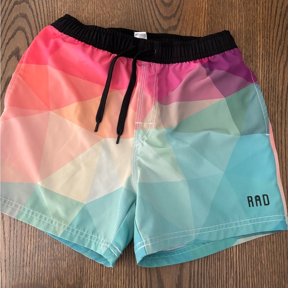 RAD swim board shorts. Size kids 12. EUC. - Picture 7 of 9